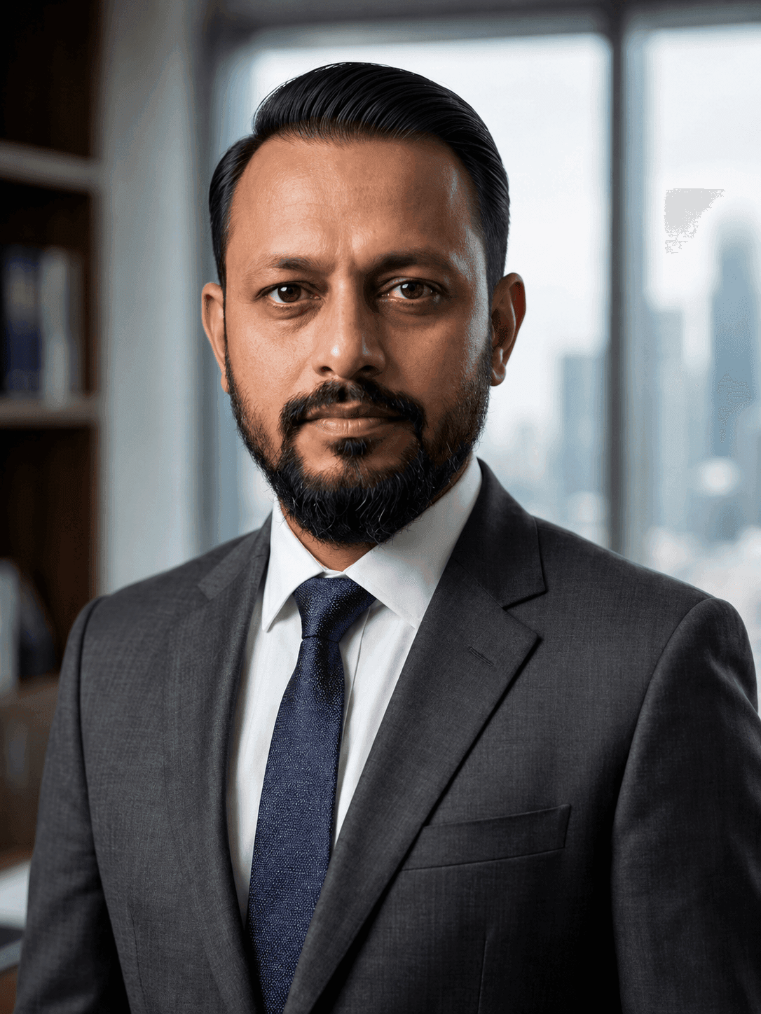 Portrait of Huzaifa Sheik Shabbir Marhaba