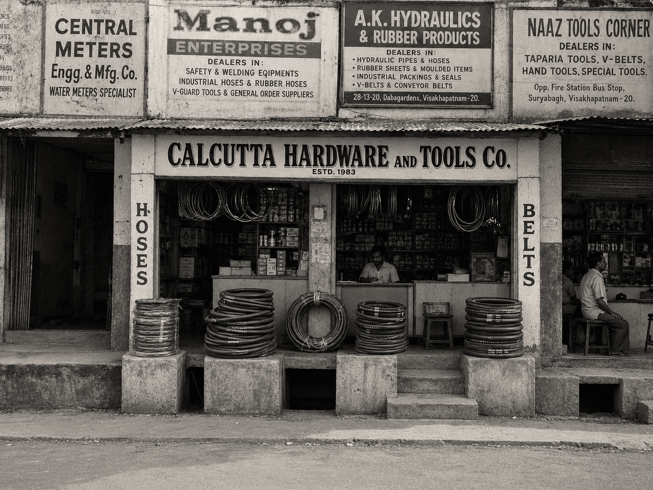 Hardware and tools stockist operations