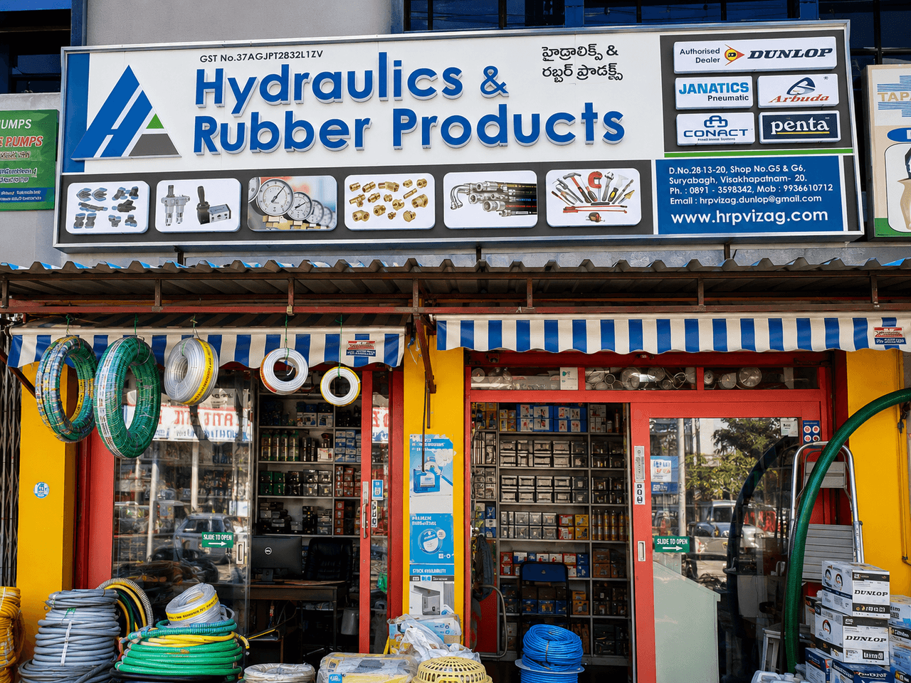 Hydraulics & Rubber Products industrial supply operations